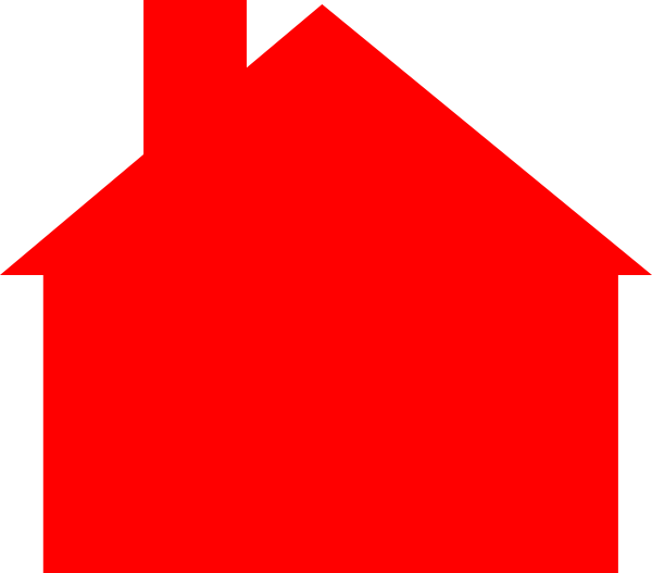 396448894-red-house-3-clip-ar - House Outline Clipart