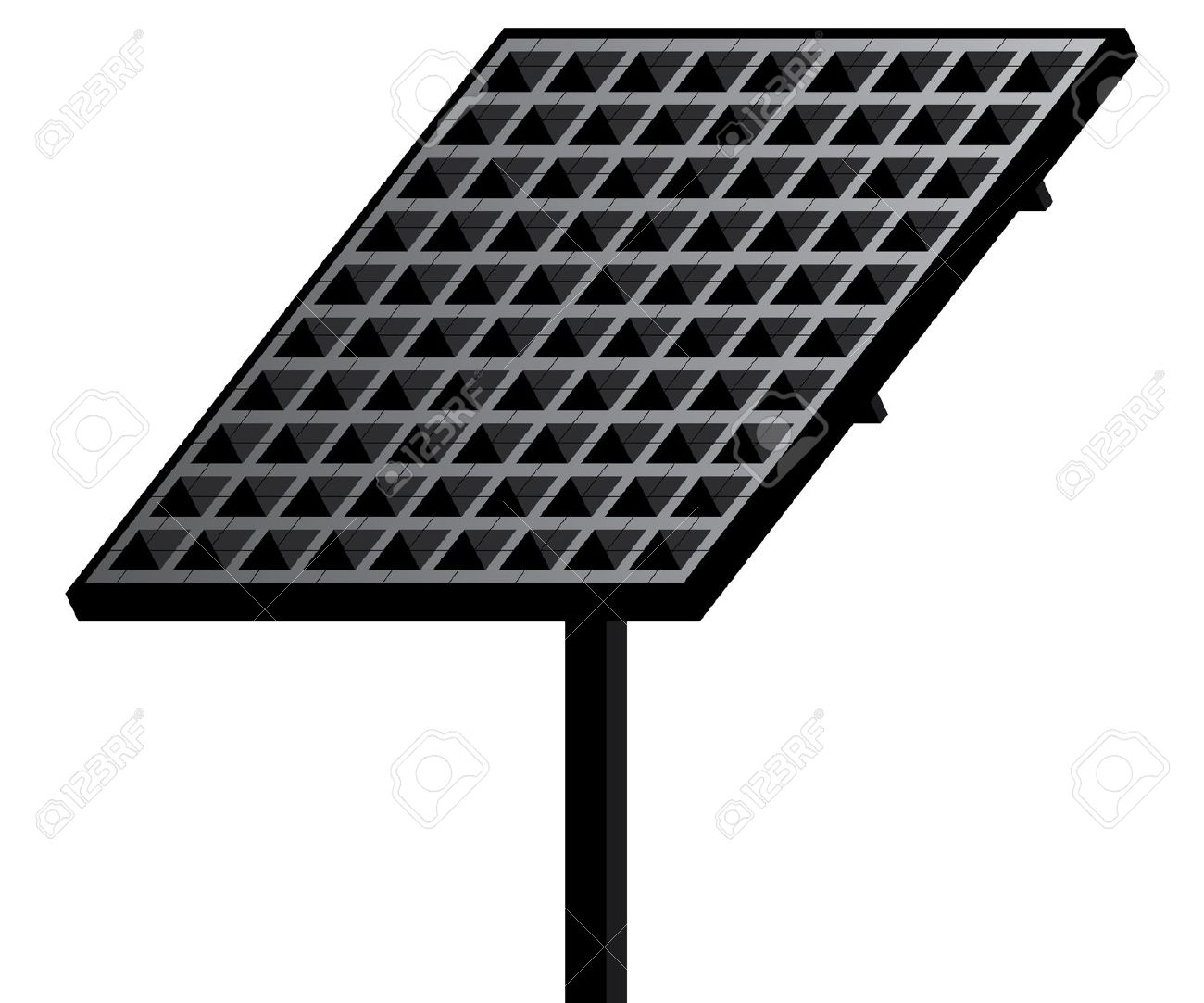 3d Solar panel. Clipart Info
