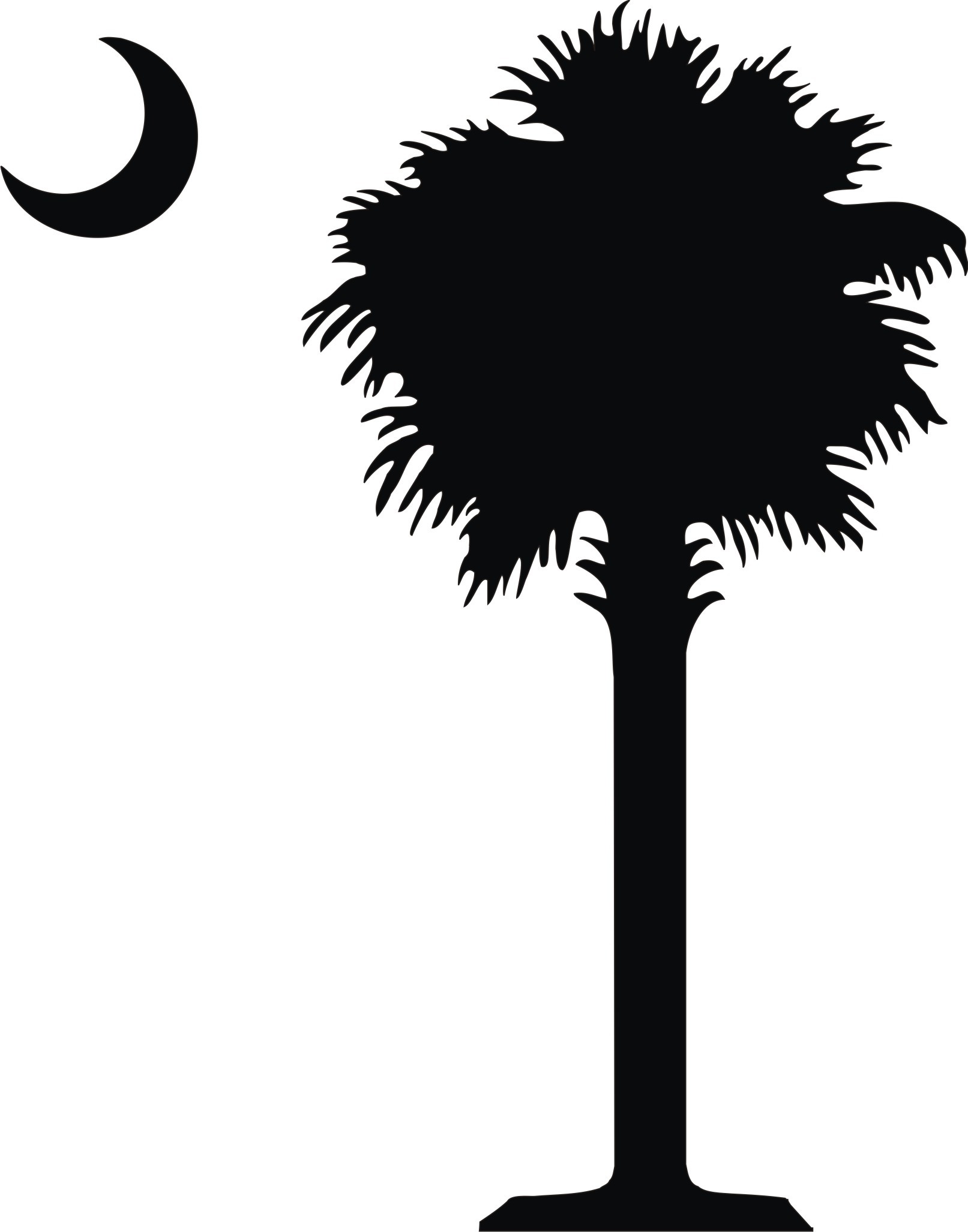 4 Ft Palm Tree. Palmetto . - Palmetto Tree Clip Art