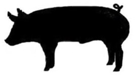 4-h Steer Silhouette Clipart - Steer Clip Art
