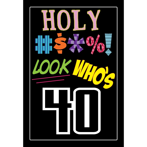 40th Birthday Clipart For . - 40th Birthday Clipart