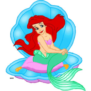 47 Baby Little Mermaid Clipart