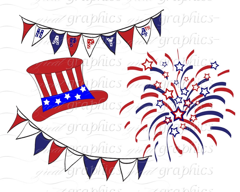 4th Of July Animated Fireworks Clipart Cliparthut Free Clipart