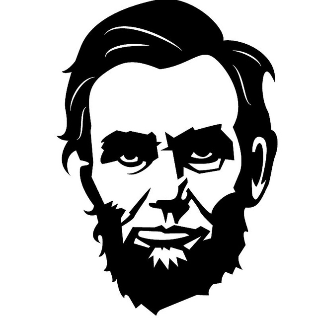 4th Of July Cartoon Abraham Lincoln Royalty Free Clipart Picture