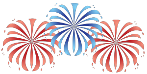 4th Of July Fireworks Border Clipart Panda Free Clipart Images