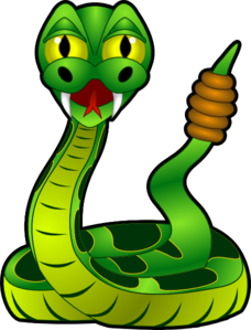 5 rattle snake clip art - Clip Art Snake