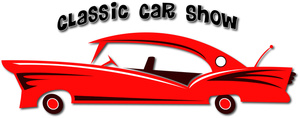 Cars classic car show clipart