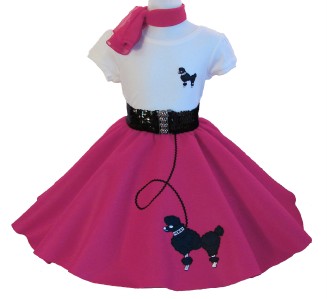 50s Poodle Skirt Clip Art