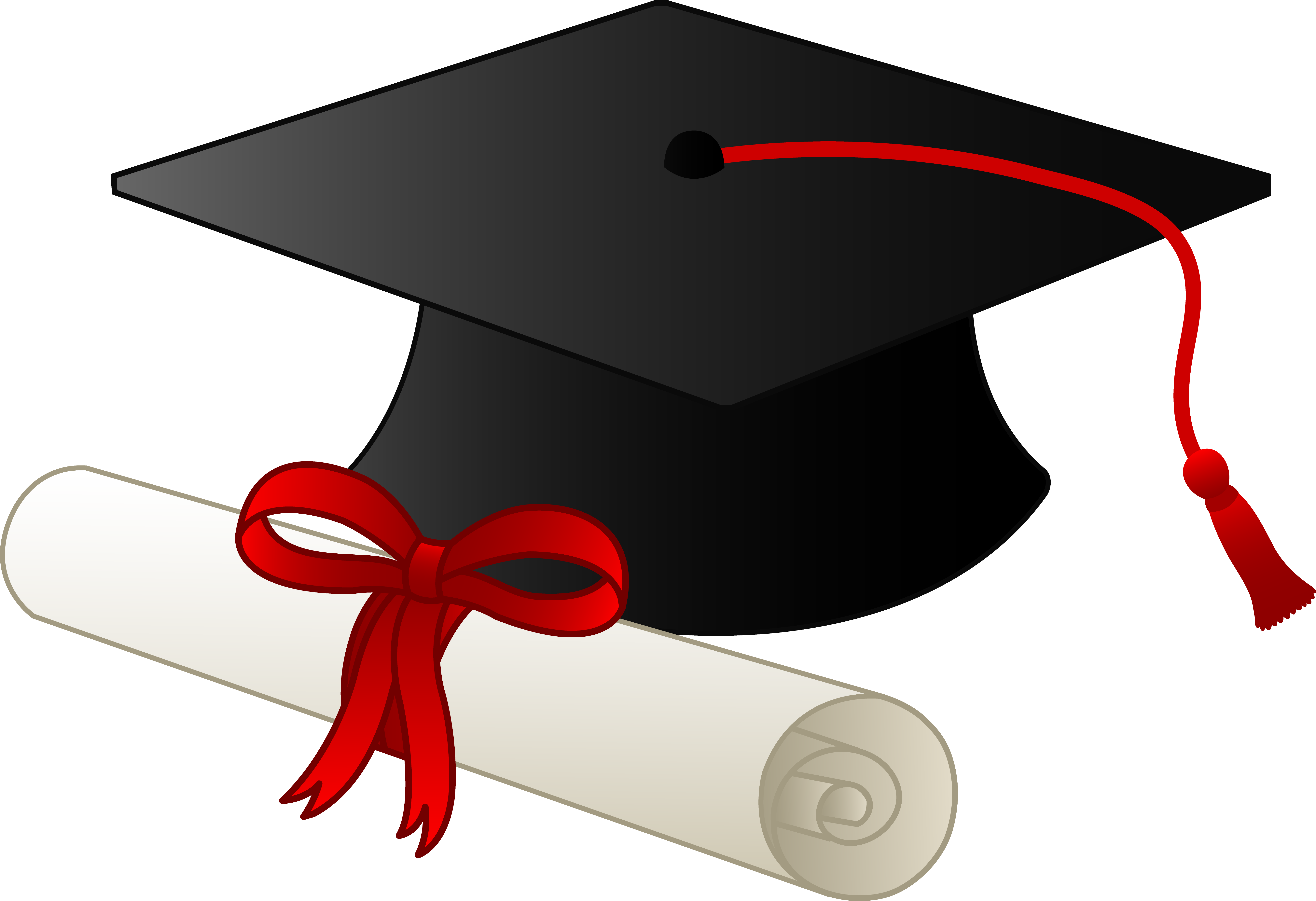 Free Graduation Hat Clip Art