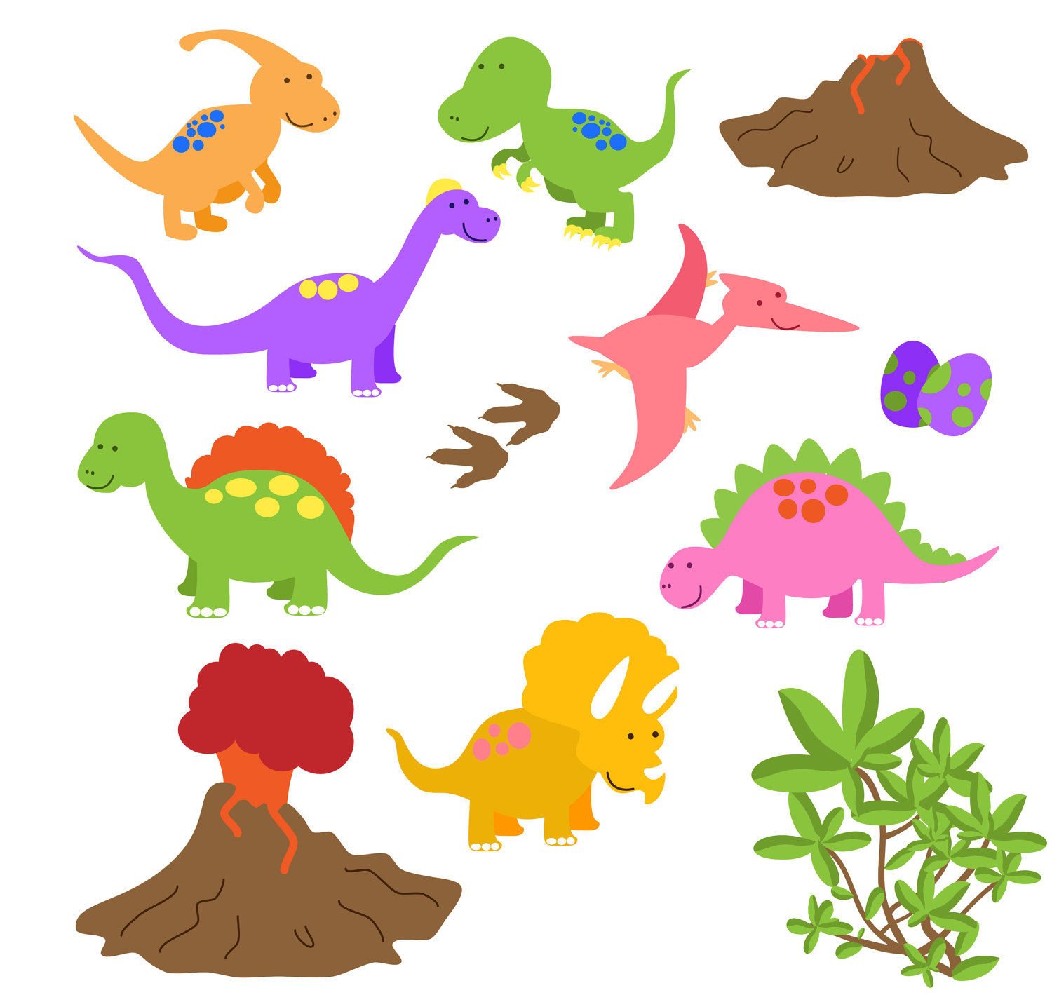 79359615 Dinosaur Clip Art ..