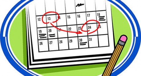 Calendar Date Change Clipart 