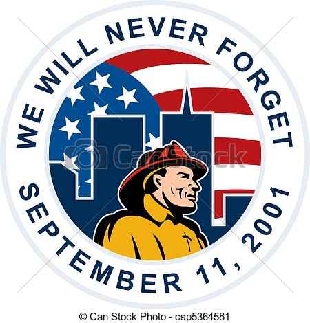 9-11 fireman firefighter . - 9 11 Clip Art Free