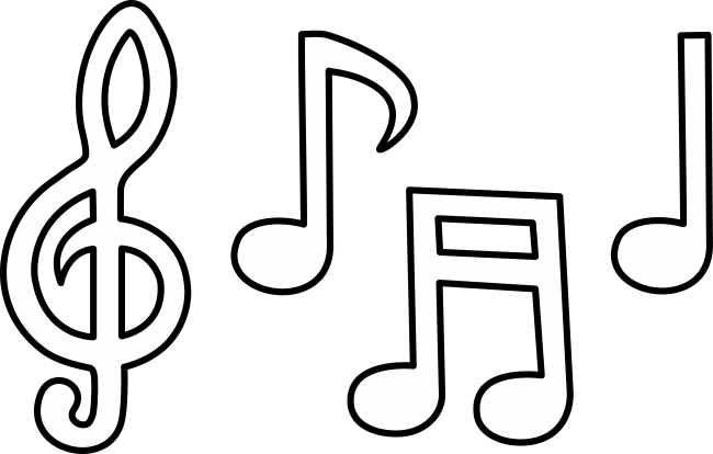 9336628dbe88fa2e6bdcafe42a89d - Music Notes Clipart Black And White