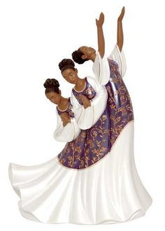 A collection of art and gifts featuring African-American praise dancers that use their gift to glorify and give praise to him through whom all blessings ...