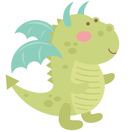 A DRAGON - Cute Dragon Clipart