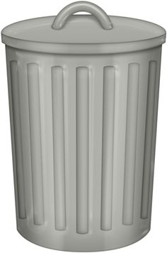 Empty Trash Can Clipart
