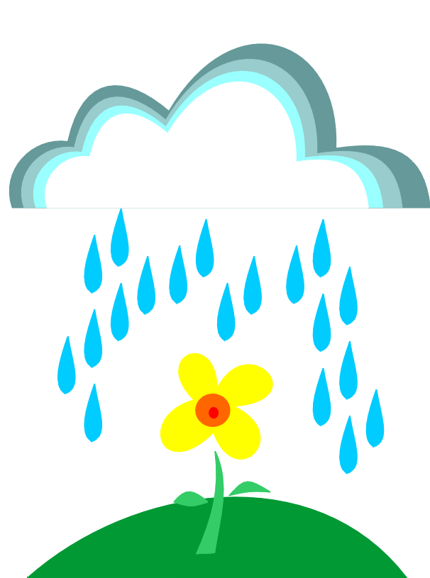 A Perfect World - Seasons Clip Art; spring_word_art_with_flowers_ .