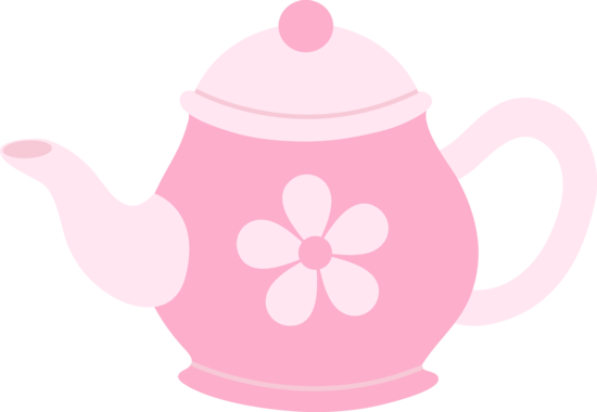 about tea party clipart on . - Teapot Clip Art Free