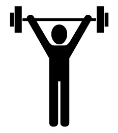 Weightlifter Clipart. Sports
