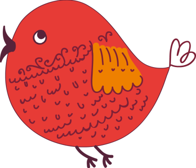 Abstract Cute Red Bird - Free Clip Arts Online | Fotor Photo Editor