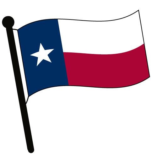 Accessories American Flag Pic - Texas Flag Clip Art