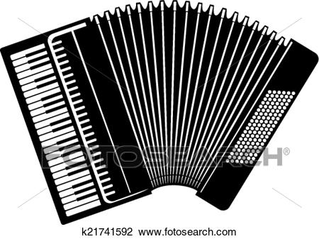 Classical accordion - Accordion Clipart