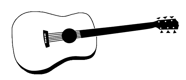 ... Acoustic Guitar Clip Art  - Acoustic Guitar Clipart