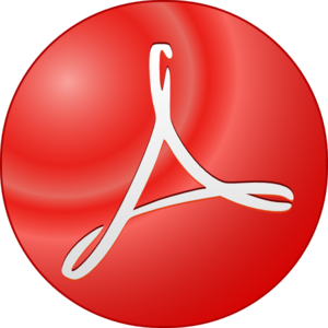 Adobe Acrobat Symbol Clip Art