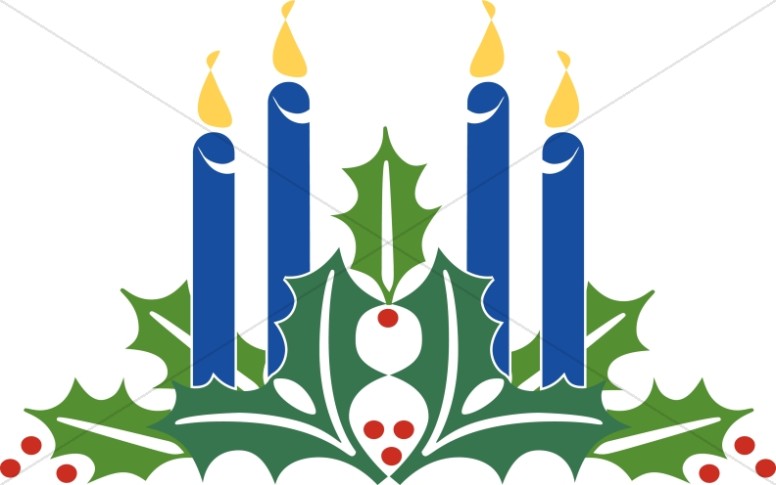 Advent Candles Clipart Christ - Advent Wreath Clip Art