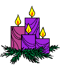 Animated Advent Wreath Clipar