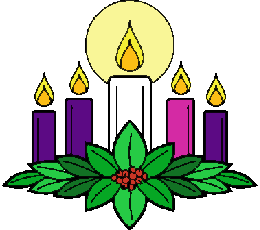 Advent Candles Clipart Christ