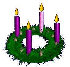 An Advent Wreath - Clipart