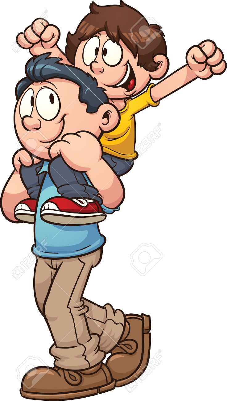 Adventure Book Clipart Dino S - Father And Son Clipart