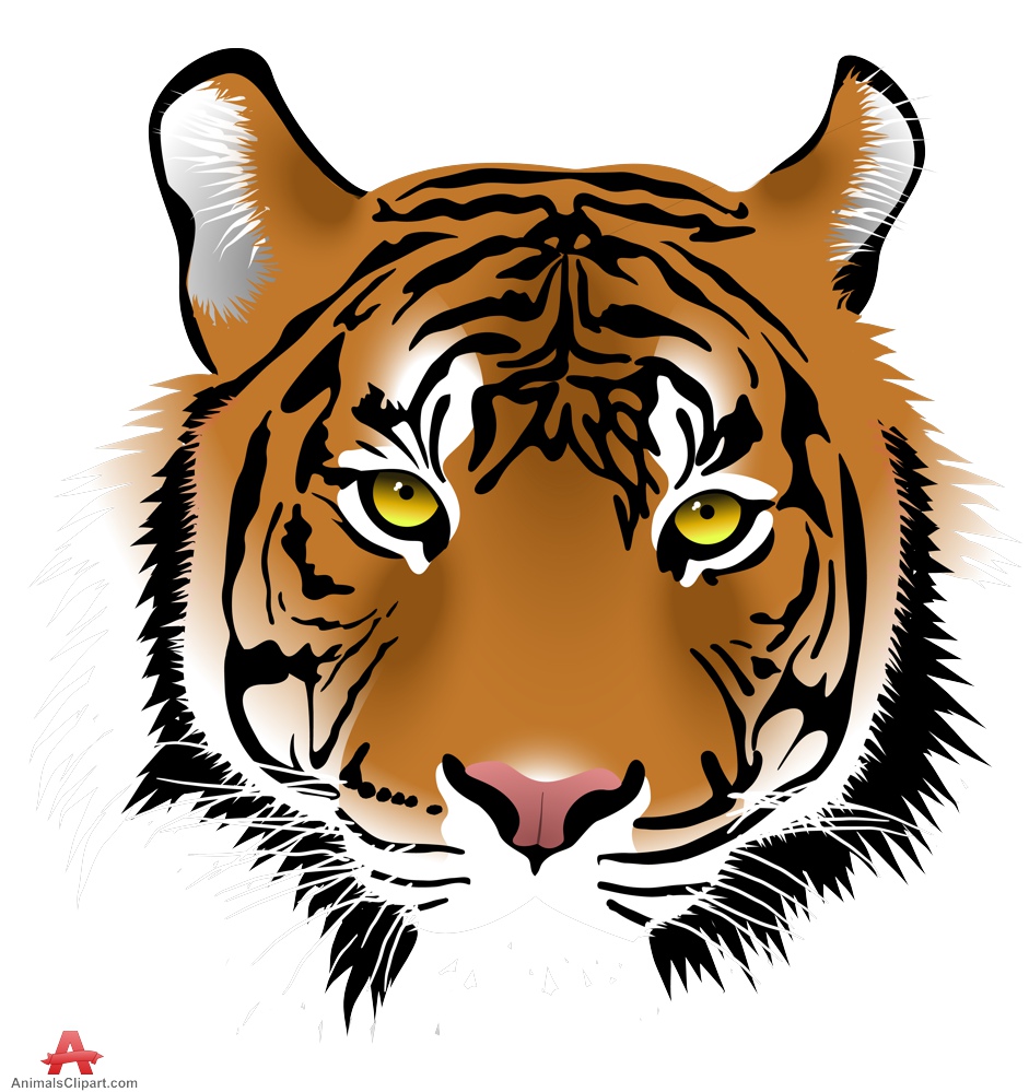 af6d043620d5ab70b7f08f8383057 - Tiger Face Clip Art