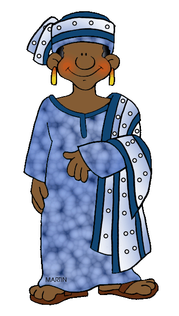 Africa countries clipart for kids and teachers