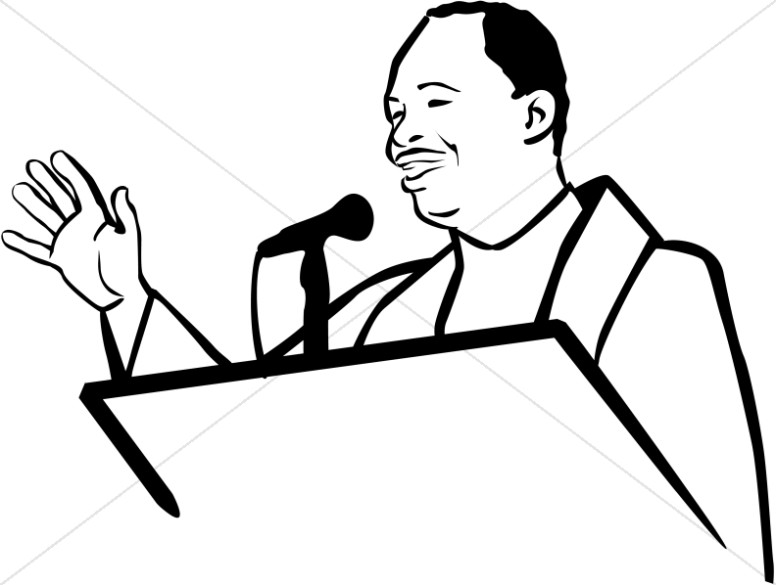 African American Pastor Clipart