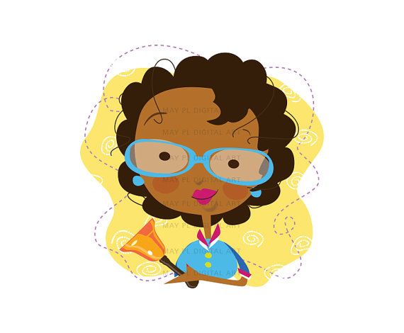 African American Girl Student