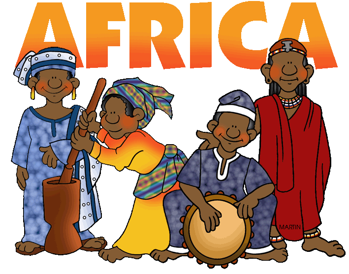 Free africa people clip art b