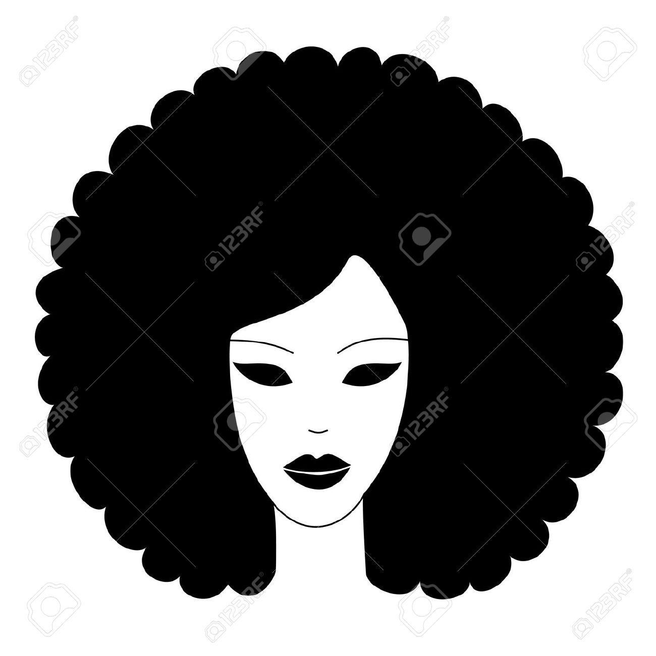 Afro Clipart Cliparts Co. afro: afro woman