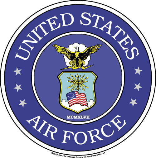 Air Force Emblem Black And ..