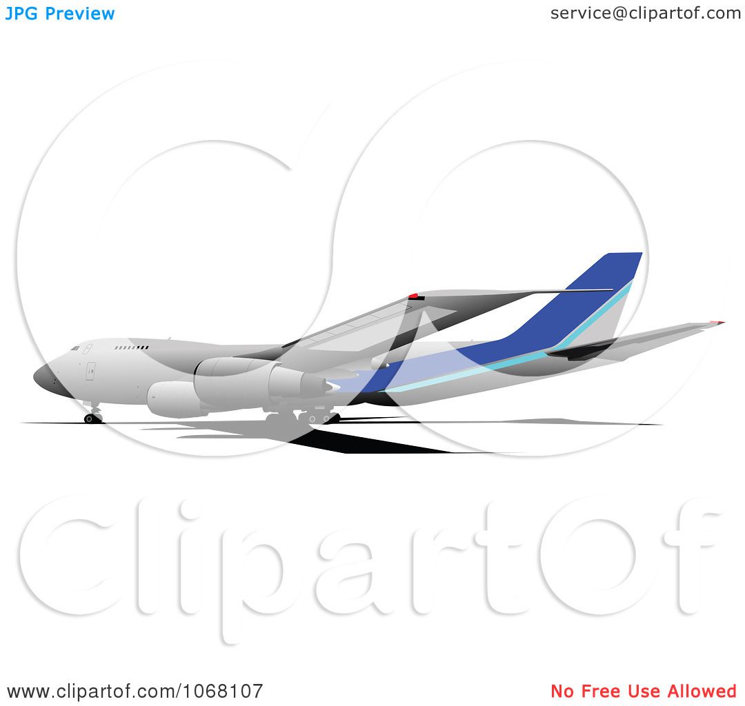 Clipart Airbus 11 - Royalty Free Vector Illustration by leonid