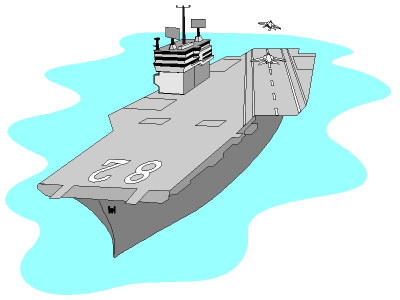 aircraft carrier 2 clipart