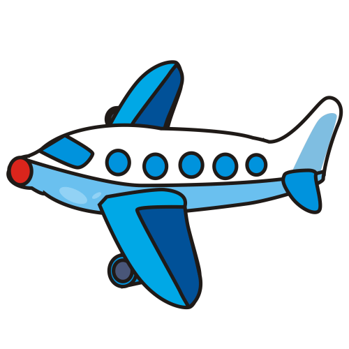 Airplane clip art - ClipartFe