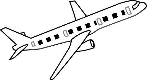 Airplane Clip Art At Clker Com Vector Clip Art Online Royalty Free