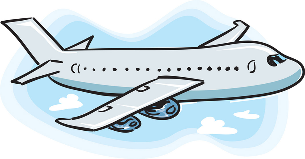 Airline clipart: Airplane-clipart