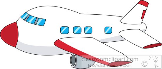 airplane-clipart-cartoon-styl - Airplane Clipart
