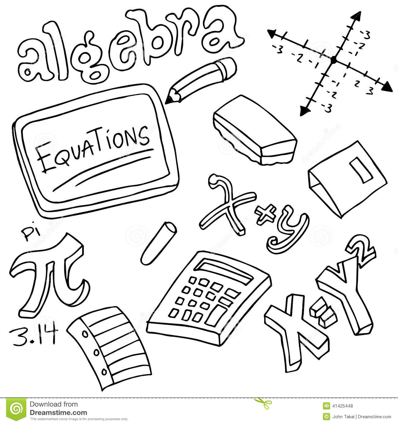 Algebra Equation Clipart . - Algebra Clip Art