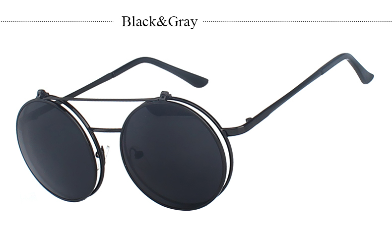 Aliexpress clipartall.com : Buy Steampunk Clip On Sunglasses Fashion Men Women Round Sun Glasses Stylish Female Vintage Hip Hop Eyewear Lunette de soleil from Reliable ...