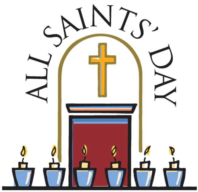 All Saints Day Sunday Clipart