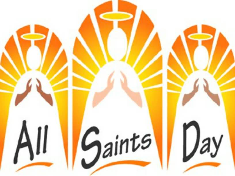 All Saints Day Clipart Image